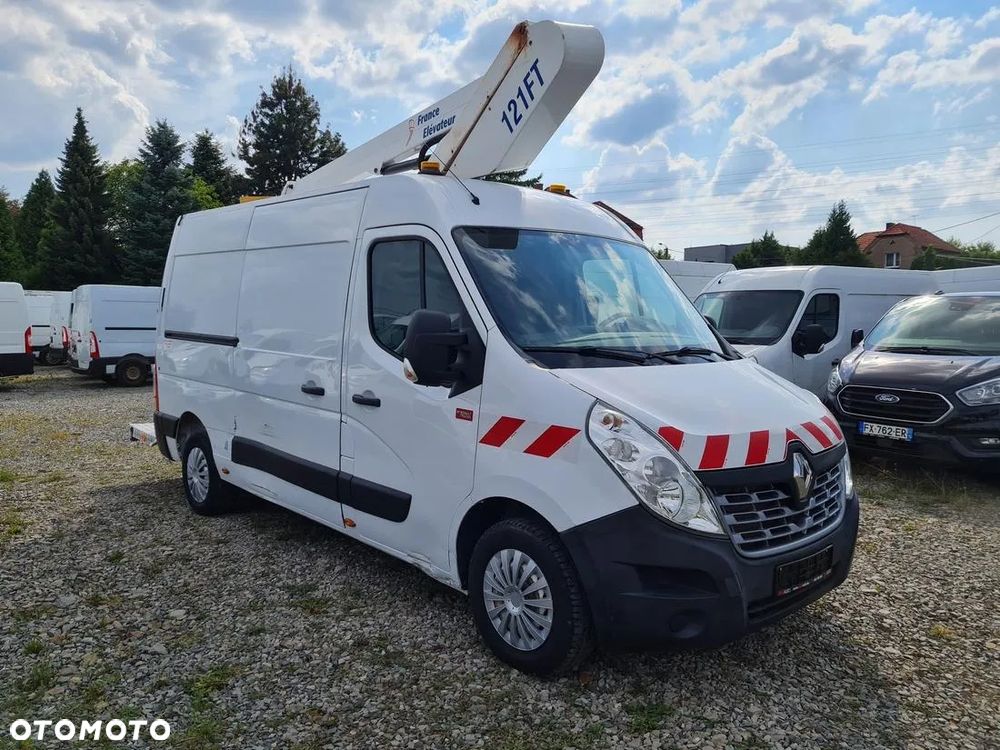 Renault MASTER ​*L2H2​*2.3DCI​​*FT121​*12m​*PODNOŚNIK KOSZOWY​*ZWYŻKA​*8 - 4
