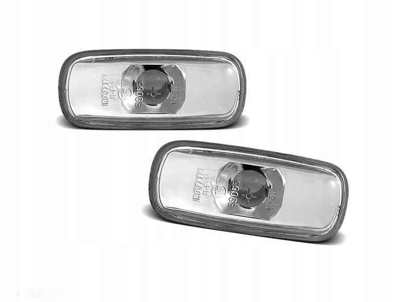 MIGACZE BOCZNE AUDI A4 99-04 A3 A6 TT CHROME - 1