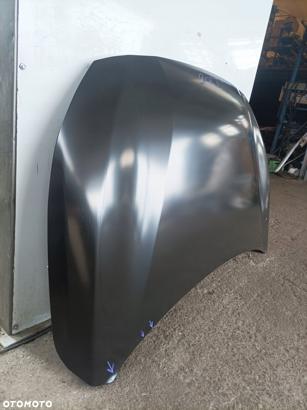 MASKA POKRYWA SILNIKA PEUGEOT 208 II 2019- 9827576880 NOWA ORYG ALUMINIOWA - 3