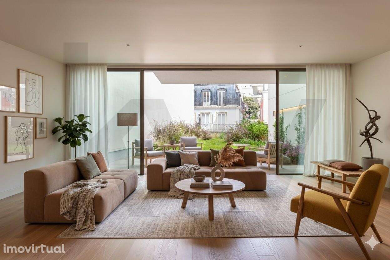 Edifício NAU | Apartamento T2 Luxo na Rua Rodrigues Sampaio - Grande imagem: 2/34