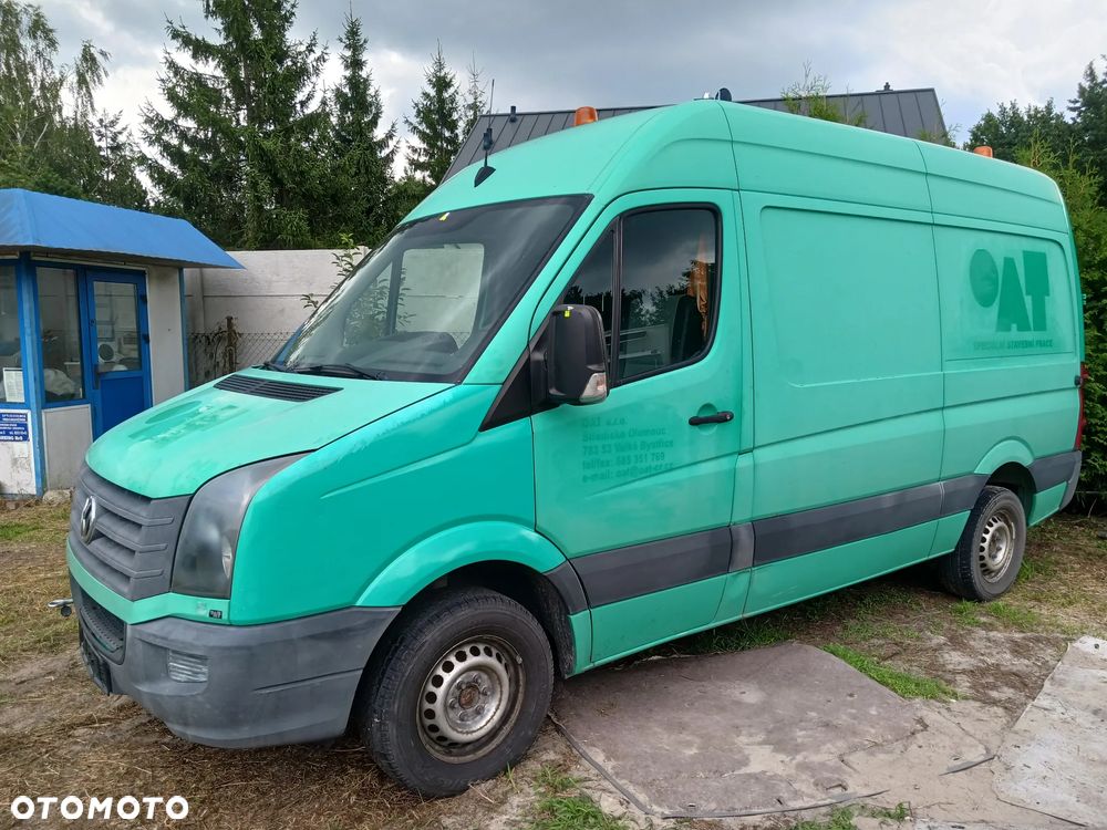 Volkswagen CRAFTER 2012r Blaszak średniak Furgon 2.0 TDI 140 KM KLIMA - 15
