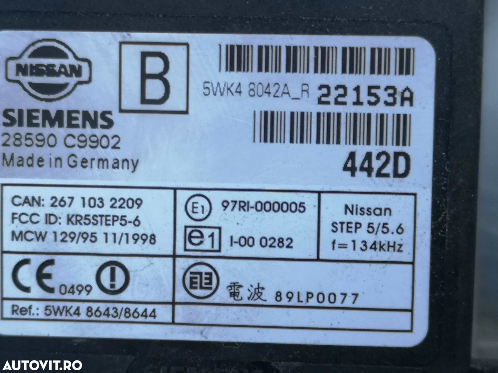 Buson rezervor Nissan Atleon Cabstar L35 EcoT EcoL Ebro Trade NT400 Renault Maxity piese 172519X429  172519X428  172519X227  172519X426  172519X225  172519X425  101007190 019021220 - 15