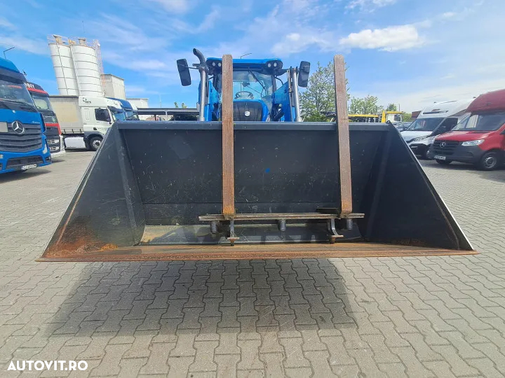 New Holland t6.160 ec s5 smart cu incarcator frontal 735la cupa robust m2.2/1.56s furca paleti 1600 - 8