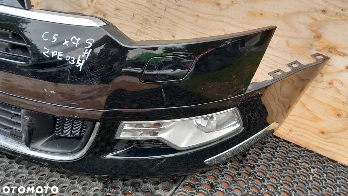 CITROEN C5 III X7 ZDERZAK PRZÓD HALOGEN SPRYSK EXL - 7