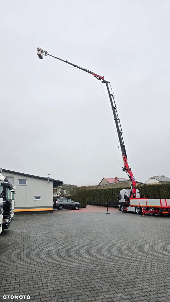 Volvo FM 500 8x4 CRANE HMF 4720 + JIB + WINCH + Kosz Aluminiowy - 9