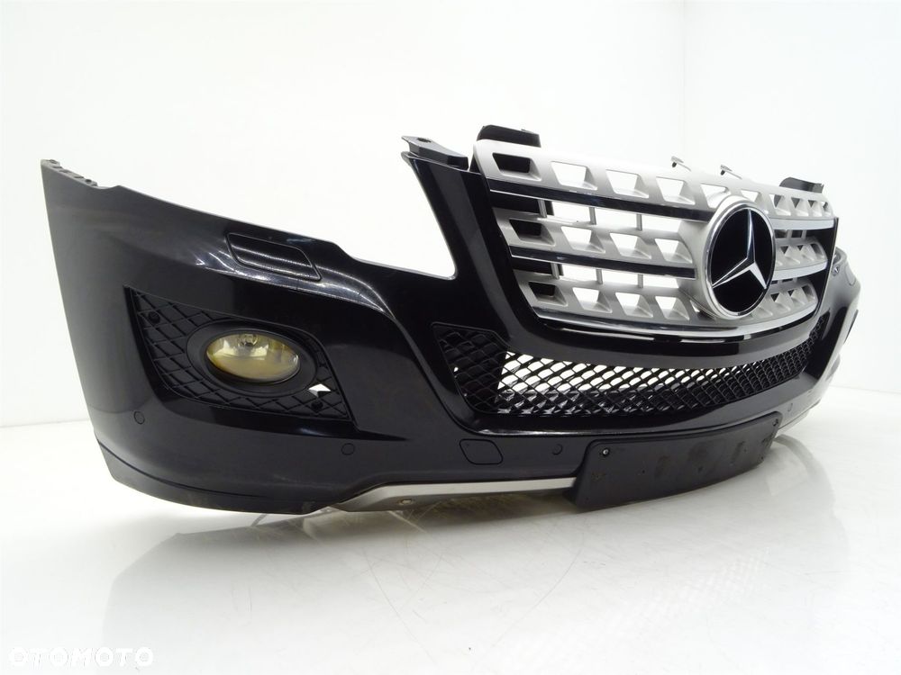 Zderzak przód atrapa grill 197 pdc a1648801985 mercedes ml w164 lift - 2