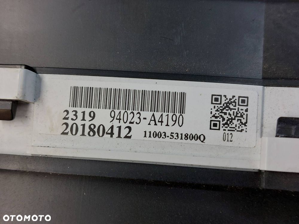 LICZNIK ZEGARY KIA CARENS IV LIFT 1.6 GDI 94023-A4190 - 5