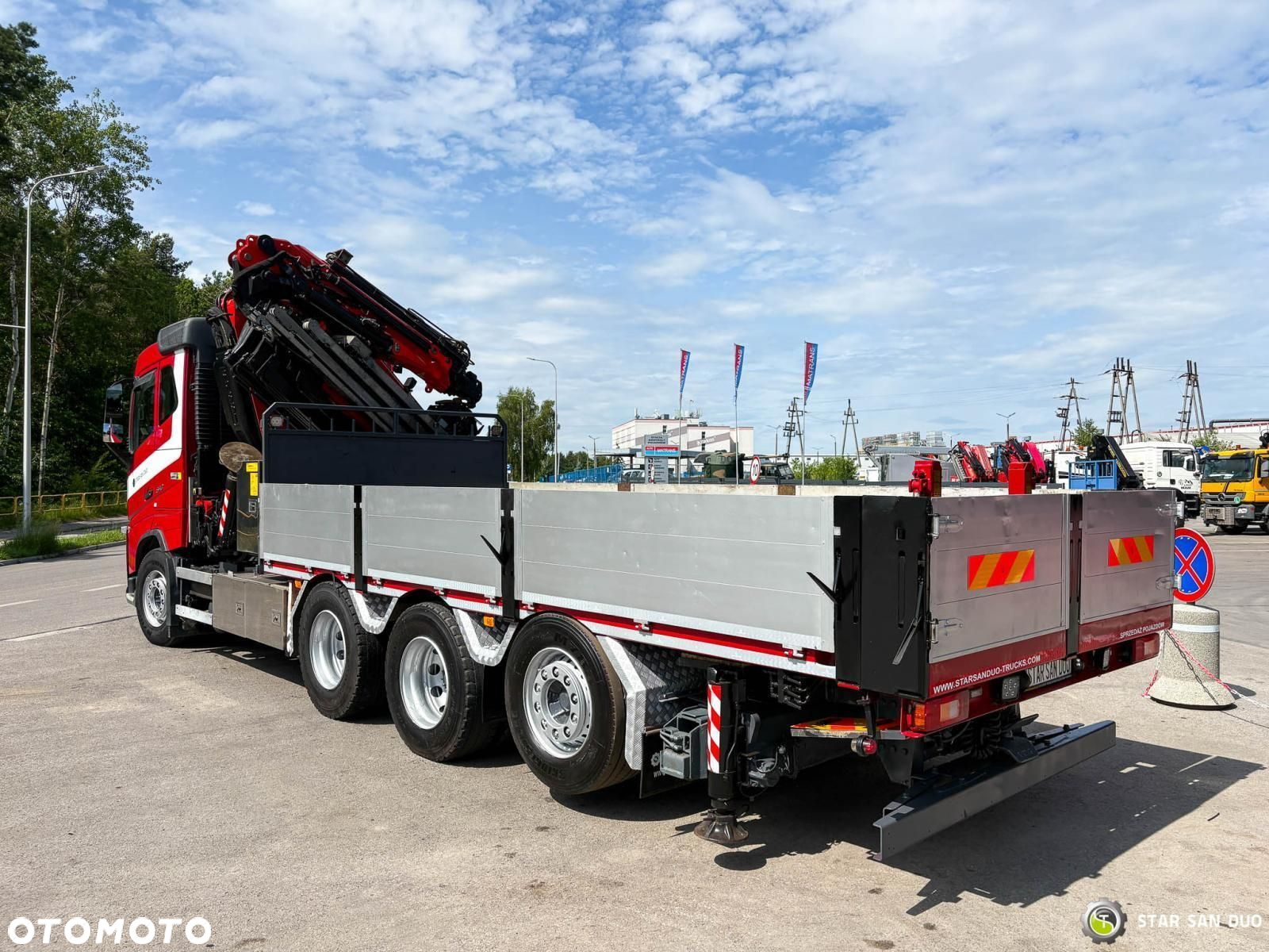 Volvo FH 540 8x4 FASSI F660  Żuraw Fly JIB Wciągarka - 12