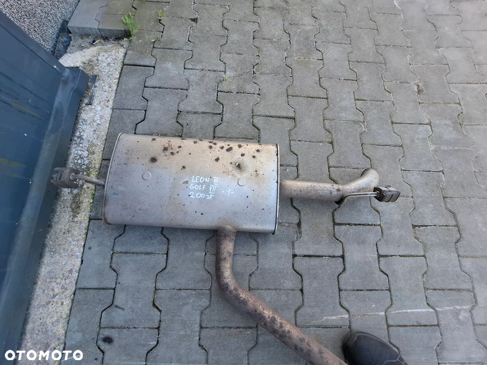 Tłumik wydech Seat Leon III 1,6 TDI 2015 rok Golf VII nr 5Q6253611AE - 3
