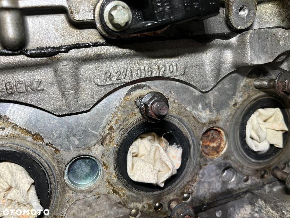 Silnik 1.8 kompresor Mercedes E200 W211 163 KM blok glowica 271941 271.941 - 8