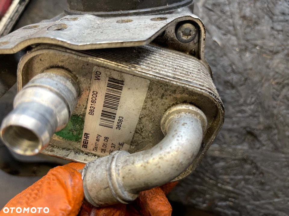 Podstawa filtra chłodnica oleju Bmw N43 Bmw e60 e65 e90 - 3