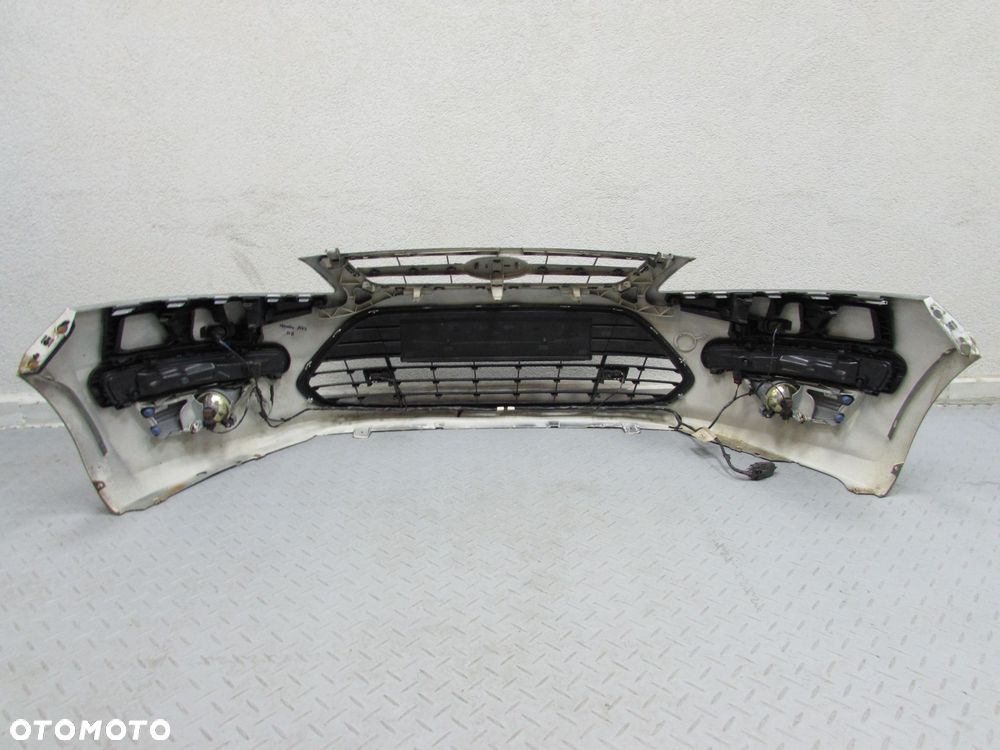 FORD MONDEO MK4 IV LIFT 10-14 ZDERZAK PRZOD Z PDC I DRL + HALOGENY KPL H6 HIPNOTIC SILVER - 15