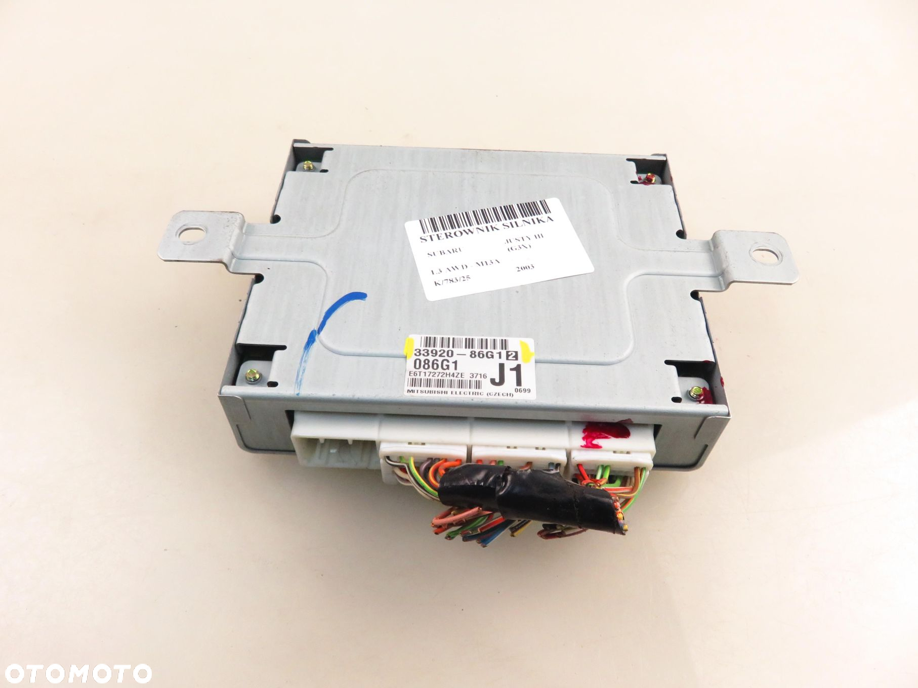 STEROWNIK SUBARU JUSTY III (G3X) 1.3 AWD 94 - M13A 3392086G12 - 8