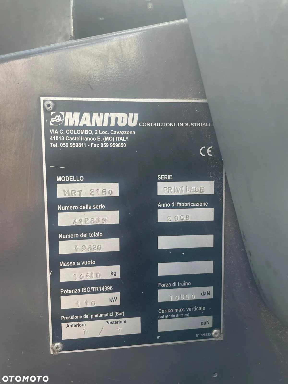 Manitou MR 2150 - 6