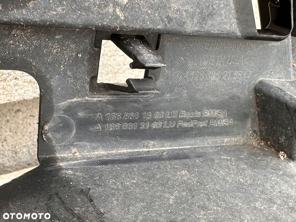 WZMOCNIENIE ZDERZAK PRZÓD MERCEDES GL W166 X166 AMG A1668801903 CAŁY - 6