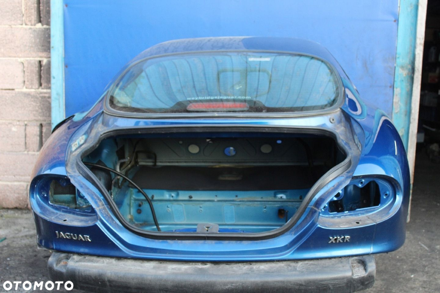 Tył karoserii ćwiartka błotnik pas tylny Jaguar XKR XK8 XK X100 1998r - 11