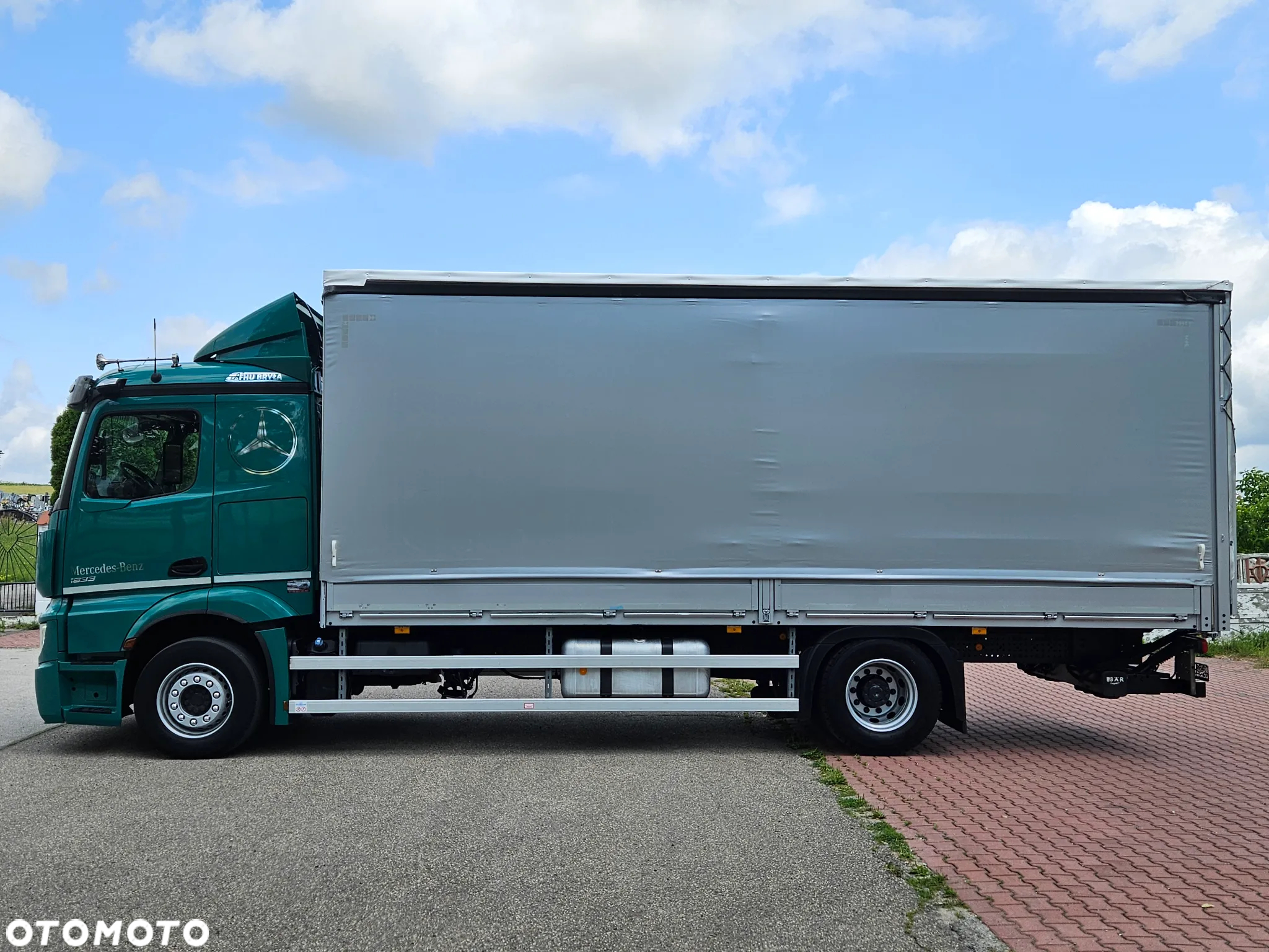 Mercedes-Benz ACTROS 1833 / BURTO-FIRANKA / WINDA / 18 PALET / 8600 ŁADOWNOŚĆ / AUTOMAT / DUŻY SILNIK / 10.2019  ROK / SYPIALKA / LEDY / KAMERY / VIRTUAL COCPIT/ JAK NOWY - 10