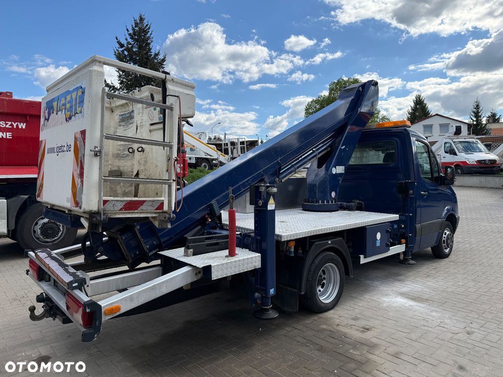 Mercedes-Benz Podnośnik Koszowy Zwyżka Izolowany Kosz Ruthmann TB180 18 metrów  14 w Bok Udt jak Wumag Multitel Gsr Cena Brutto !!! - 20