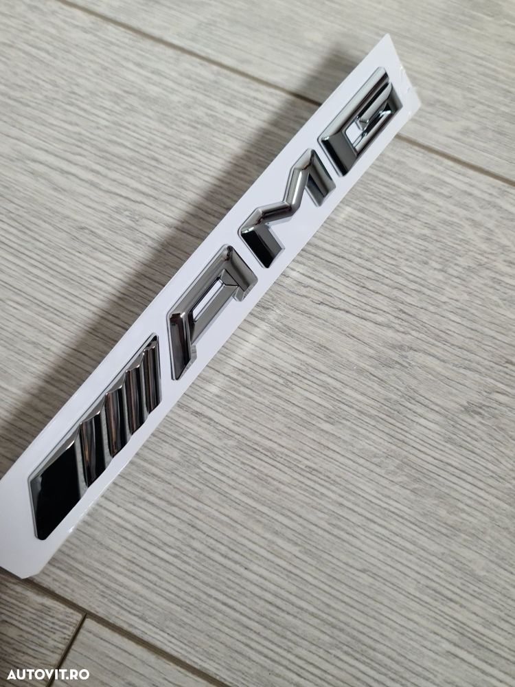 Emblema-Sigla-Logo-AMG-Spate-Haion-Mercedes-A-C-E-S-CLS-GLE-GLC-CLA-SL - 3