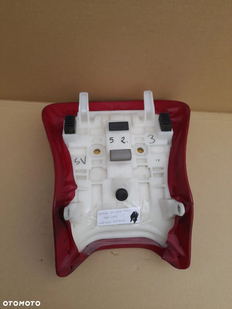 Suzuki SV 650 1000 2003 - 2010 siedzenie Bordowe kierowcy - 1