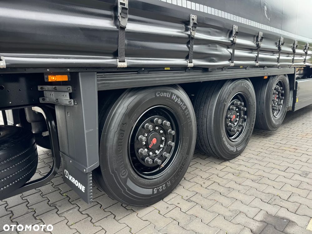 Krone NACZEA FIRANKA STANDARD, XL, SAF, OŚ PODNOSZNA, KOSZ PALETOWY, 2024 R. KRAJOWA, JAK NOWA - 13