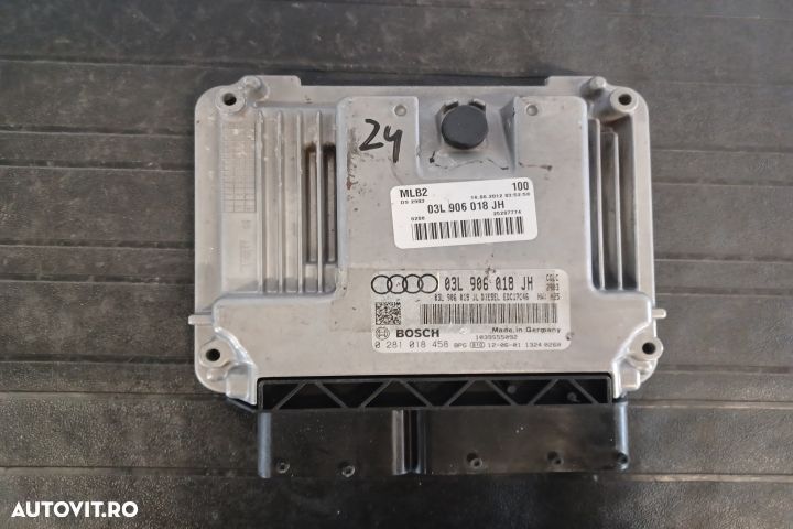 Calculator motor ECU 03L906018JH 0281018458 - 2.0 TDI CGLC 03L906018J - 1