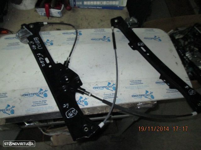 Elevador Sem Motor 7075667 7034351 BMW E60 520D 2006 4P FE - 2