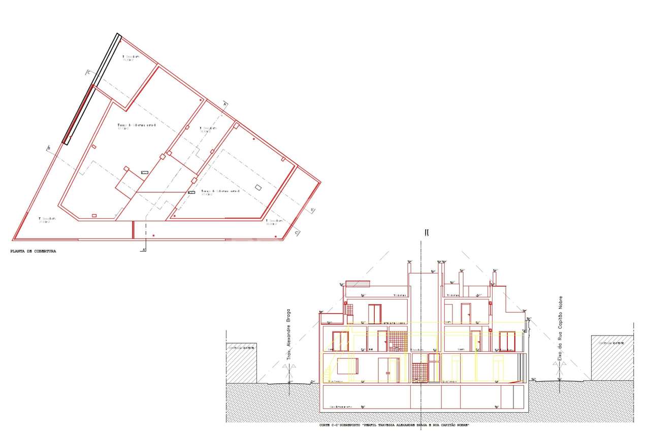 Predio em Olhao para demolir com projecto aprovado - Grande imagem: 3/4