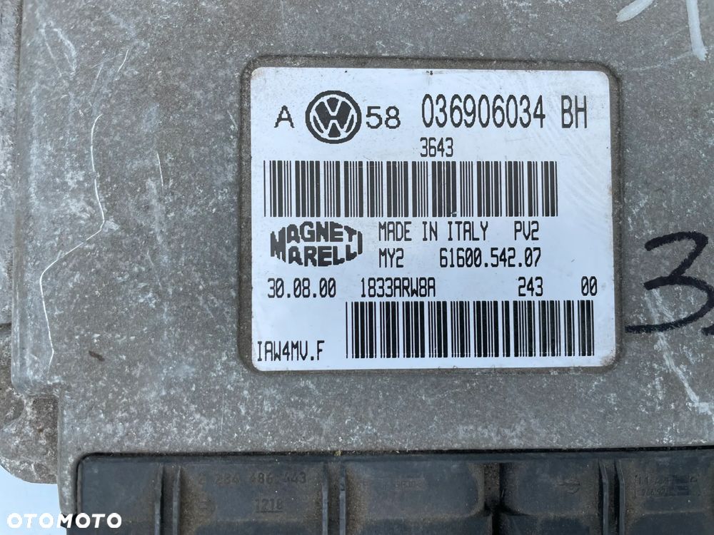 STEROWNIK SILNIKA VW GOLF IV 036906034BH - 2