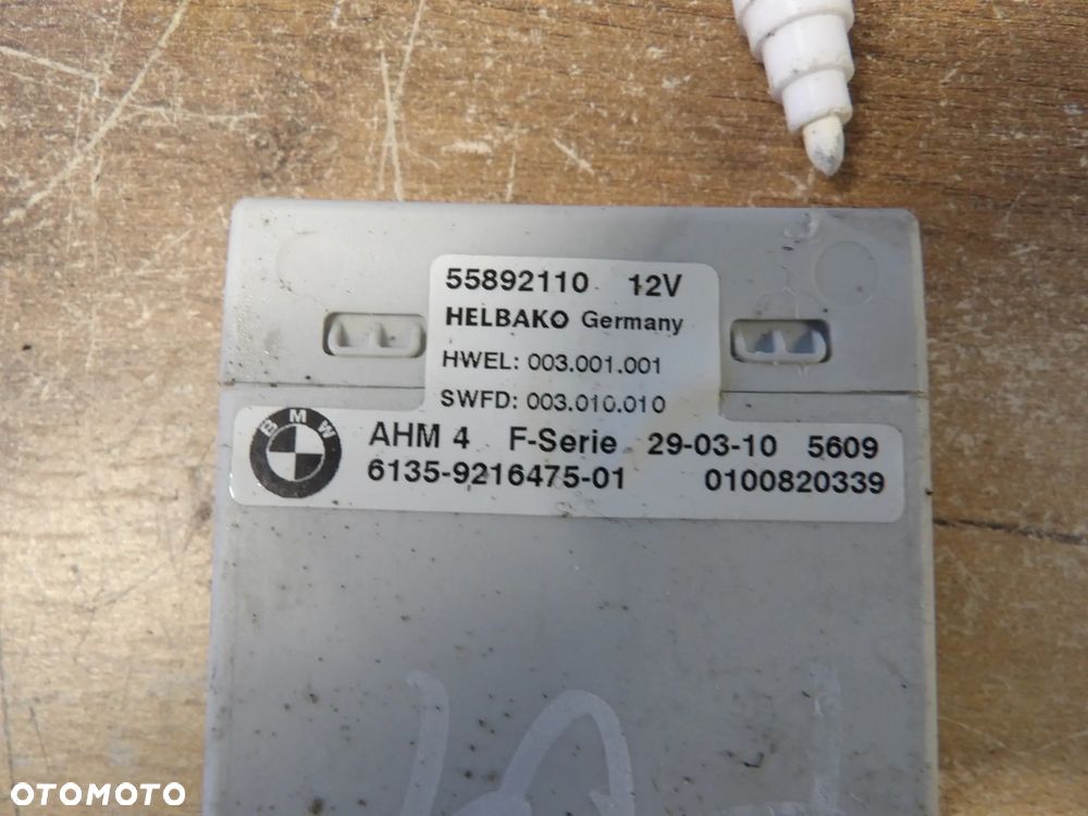 BMW - F01 - MODUŁ HAKA - GATEWAY - 9216475 - 2