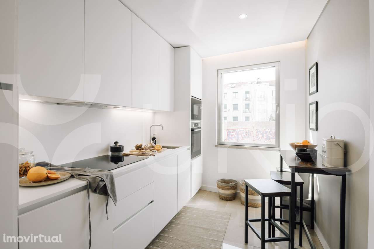 Apartamento T1 com em Alvalade - Grande imagem: 2/22