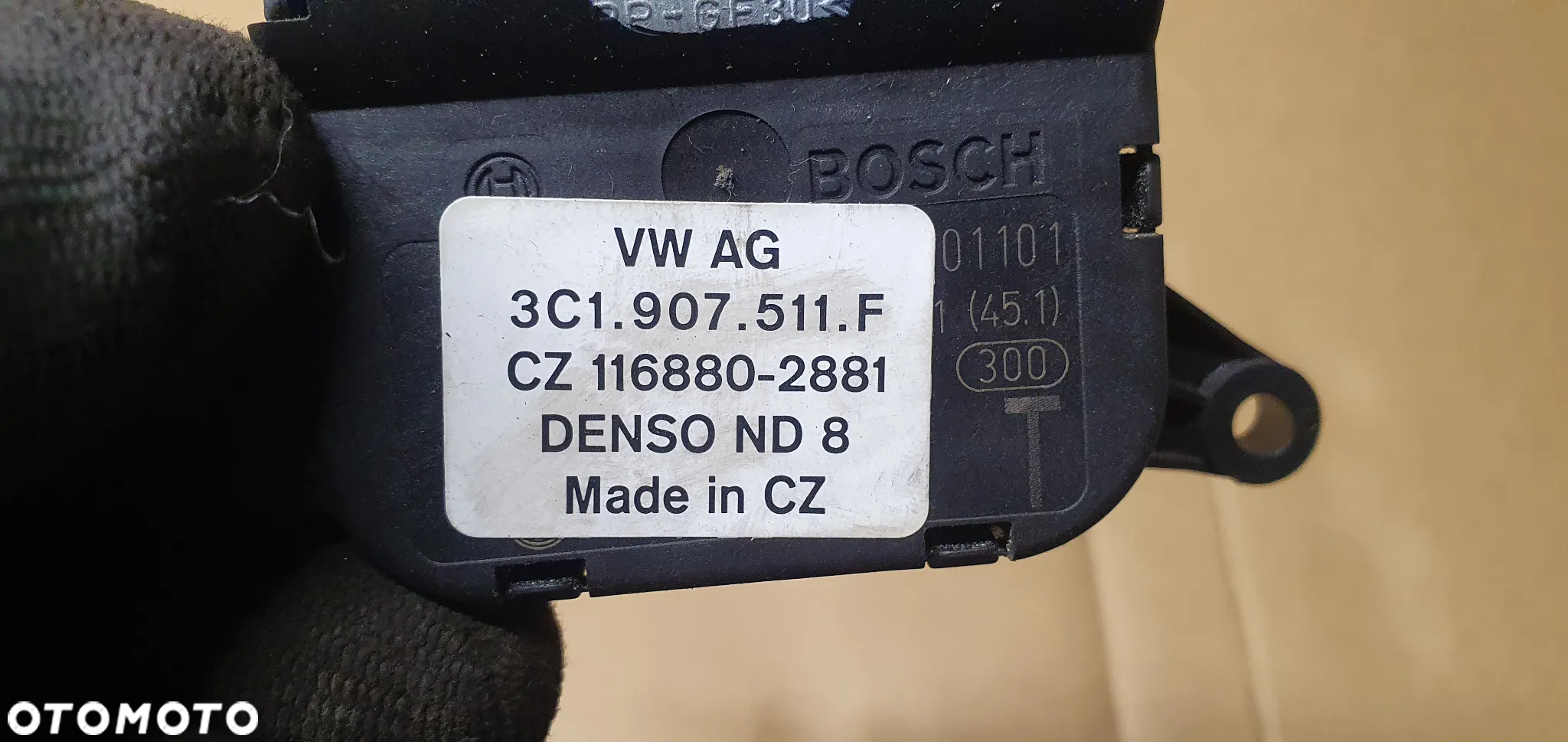 Silniczek klap nagrzewnicy VW Passat B6 3C1907511F - 5