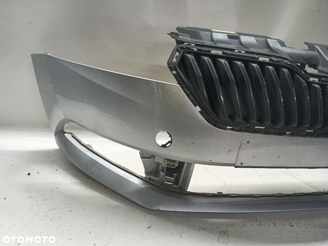 ZDERZAK PRZÓD PRZEDNI SKODA FABIA LIFT 6V0807221F - 2