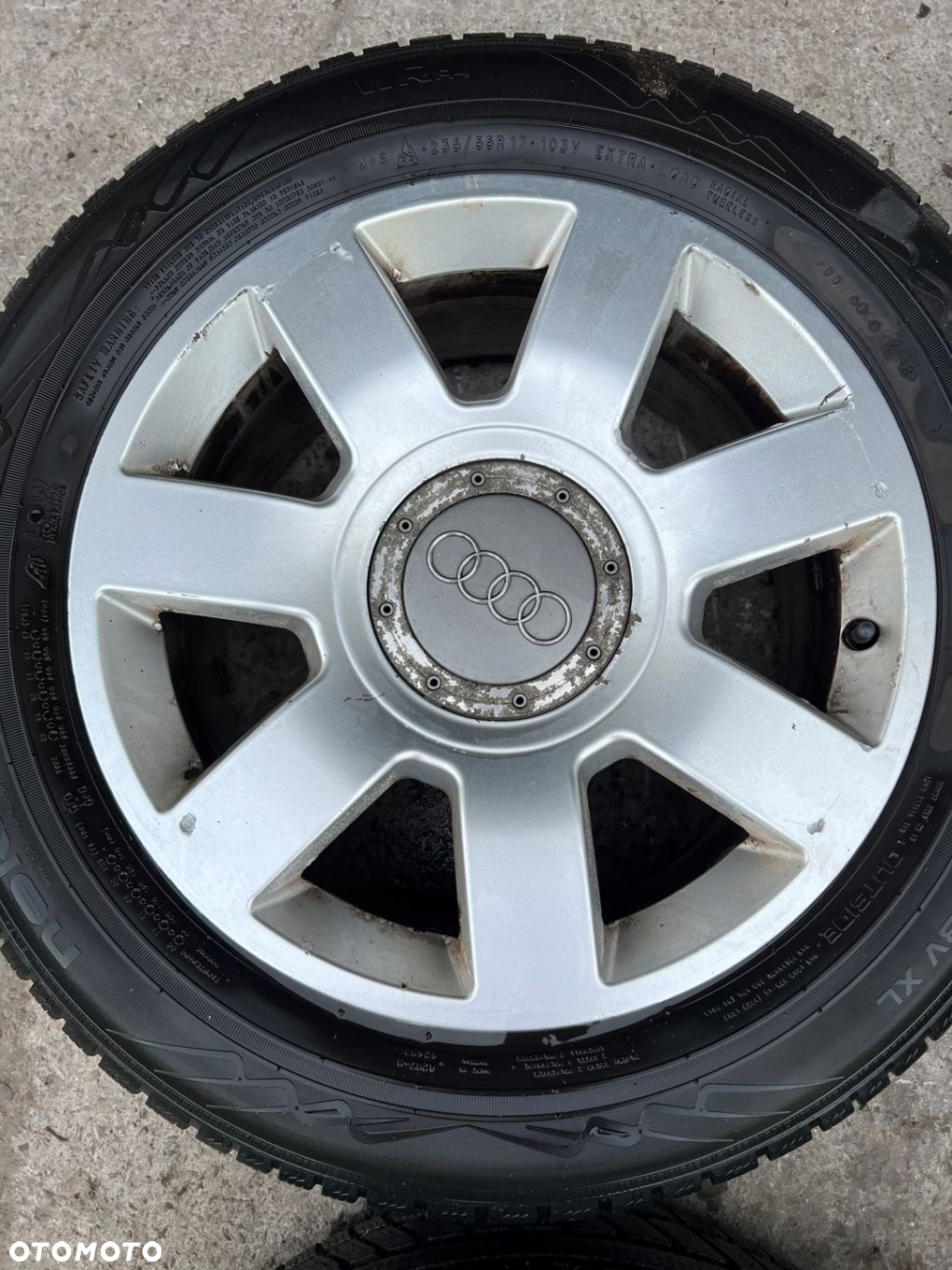 FELGI ALUMINIOWE AUDI OE 5X112 17" 4E0601025S AUDI A8 D3 - 5