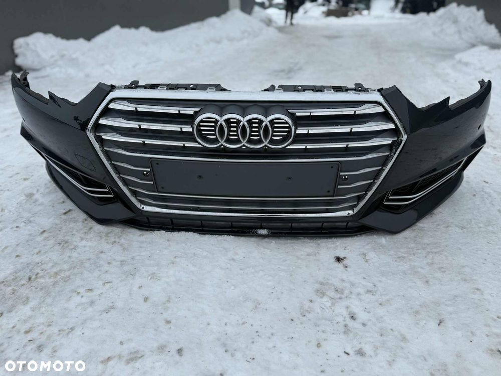 Audi A4 B9 8W S-Line Zderzak Przód Przedni PDC 2015-19 LX7R - 10