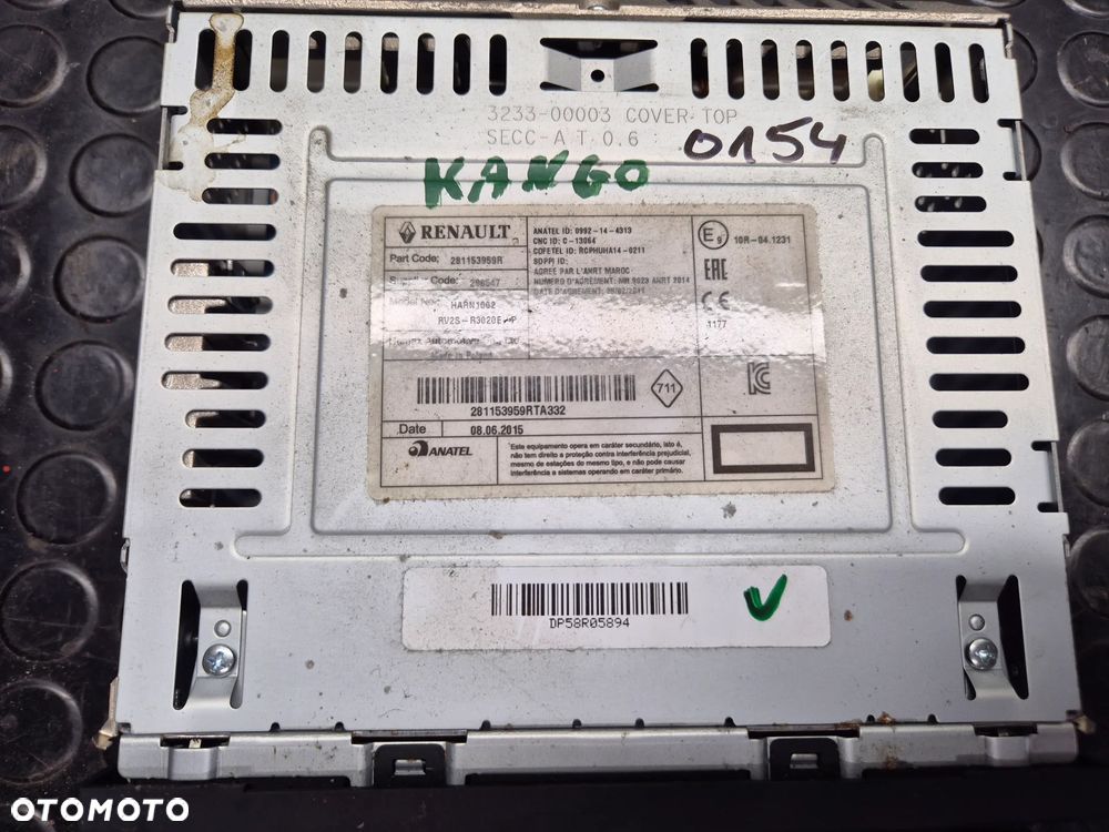 RADIO RENAULT HARN 1002 MP3 BLUETOOTH - 2