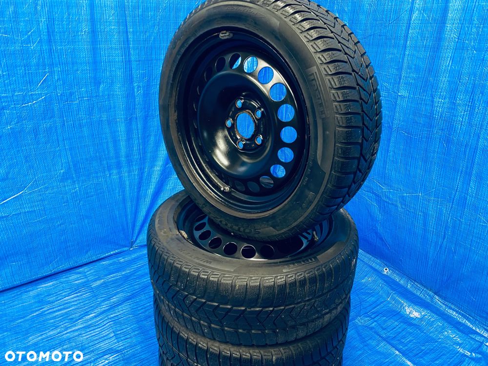 KOŁA 17 KOŁO FELGA STALOWE 17" 5X120 ; 67,1mm ET41 KOMPLET ; OPONY ZIMOWE ZIMA PIRELLI ; OPEL INSIGNIA A - 6
