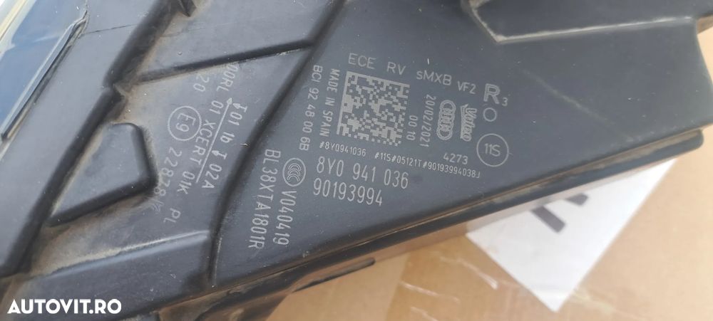 Far dreapta Matrix Full Led Audi A3 8Y - 5