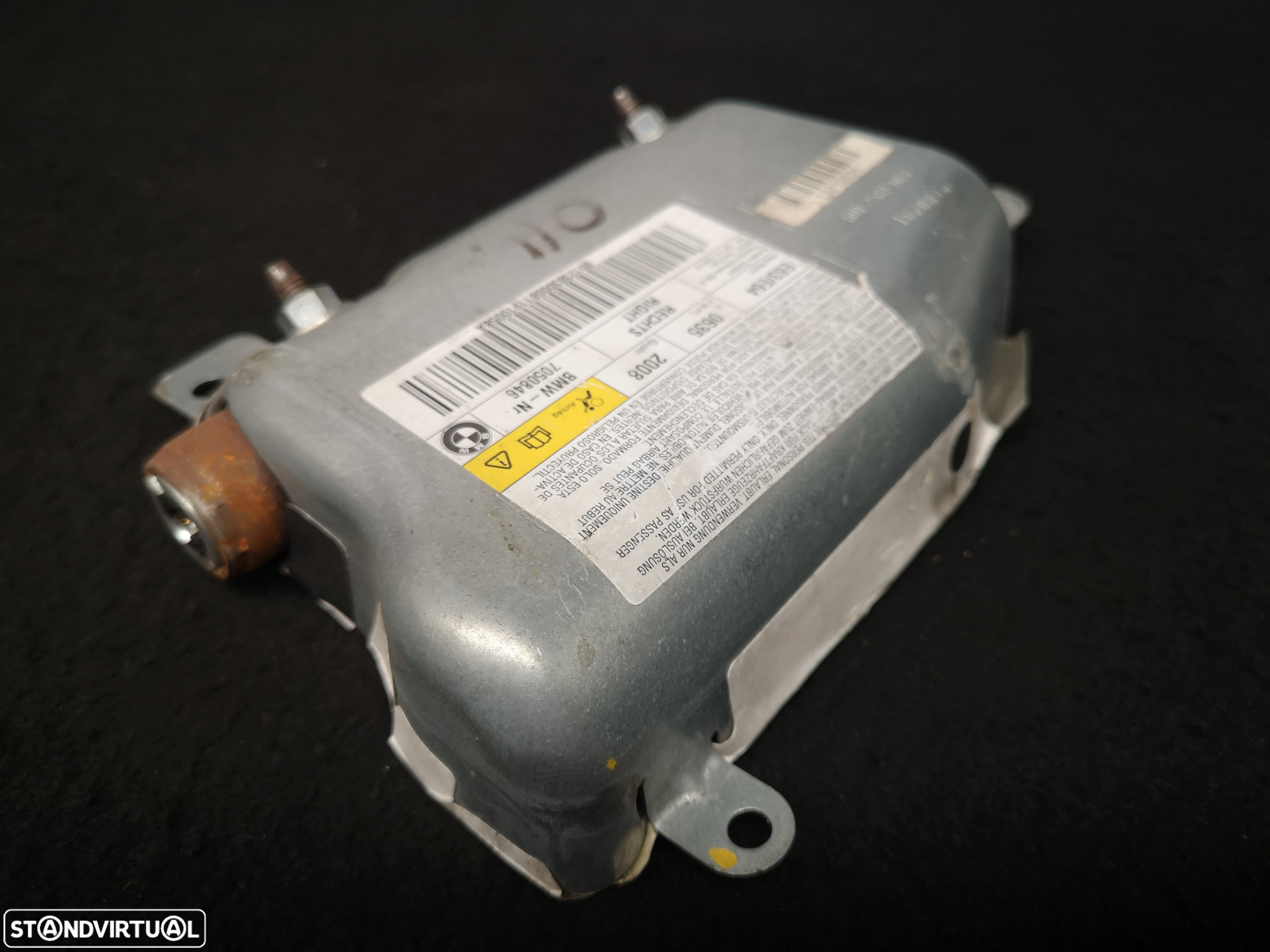 Airbag da porta direita BMW6 e64 e63 2004+ (2x no estoque) - 2