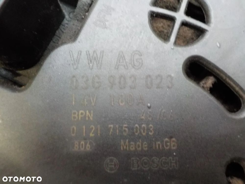 VW CRAFTER 2.5 TDI ALTERNATOR 180A - 4