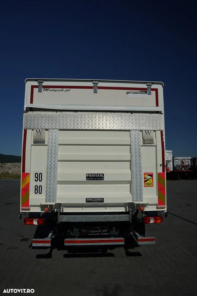 Mercedes-Benz ATEGO 1221 / 4X2 / CONTAINER / DHOLLANDIA LIFT - 1.500 KG / AUTOMAT / EURO 6 - 14