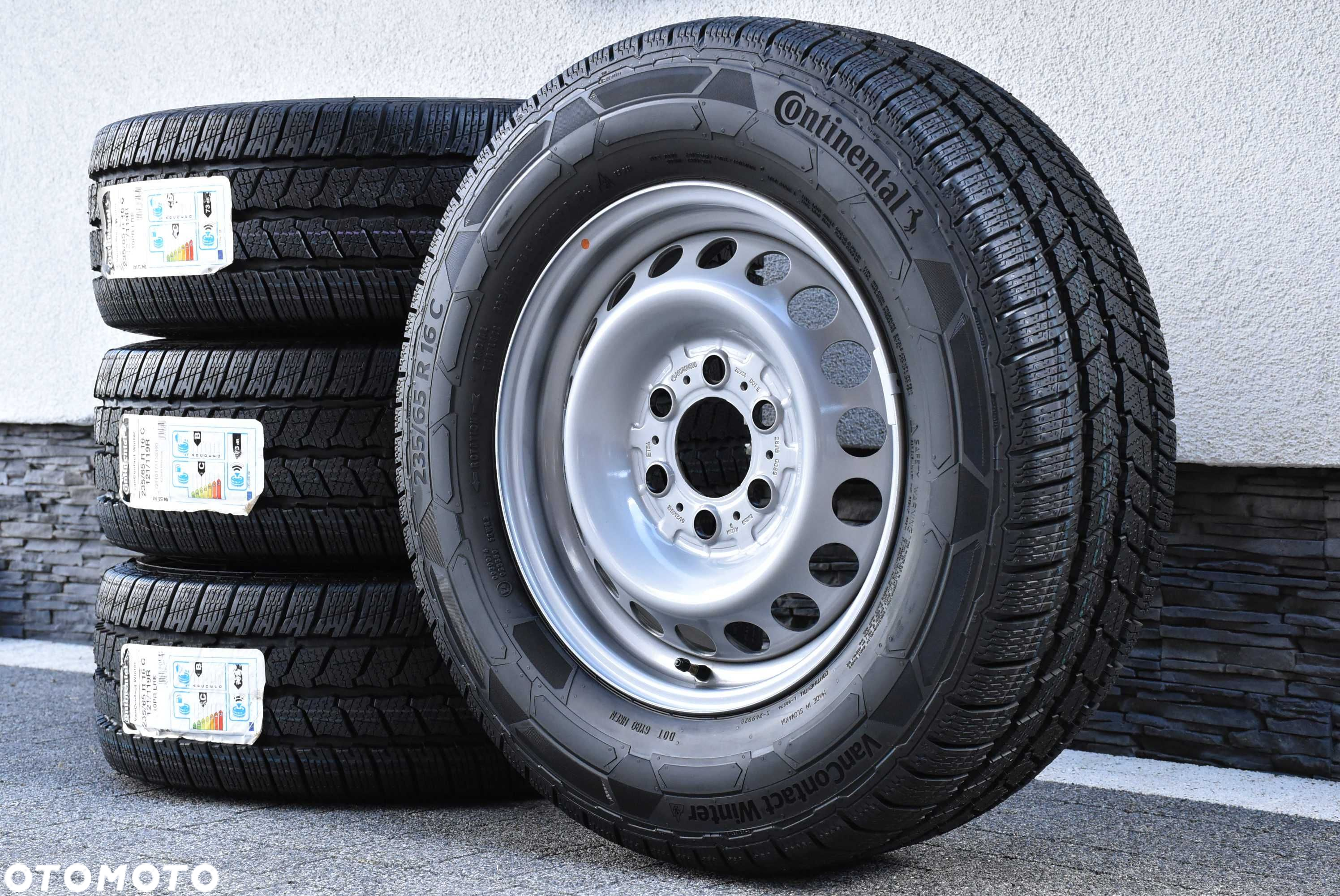 Nowe koła zimowe OEM Mercedes Sprinter W910 W907 W906 16" Conti 2025r - 2