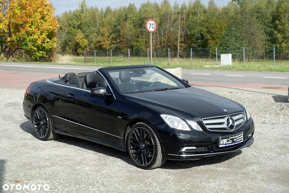 Mercedes-Benz Klasa E 350 CGI Cabrio BlueEFFICIENCY 7G-TRONIC Avantgarde