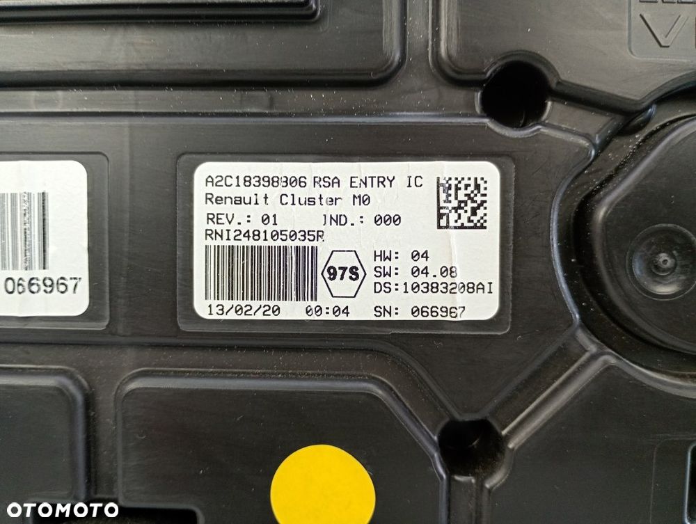 licznik zegary renault master III movano B lift 2019-2023r 248105035R - 5