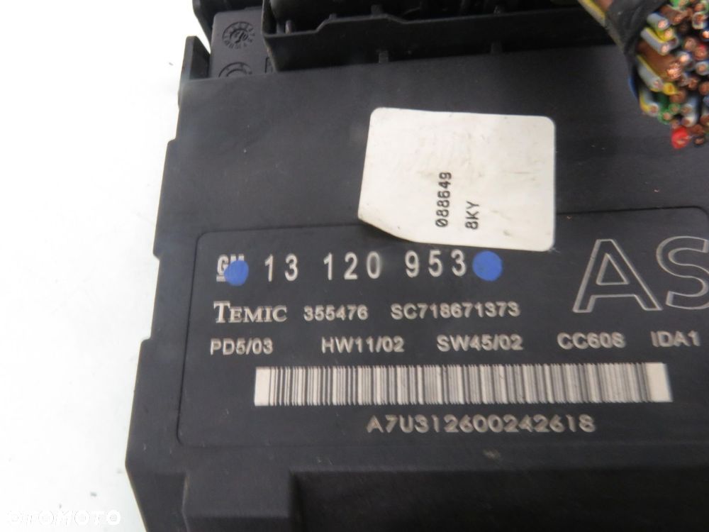 STACYJKA STEROWNIK OPEL VECTRA C 2.2 16V - Z 22 SE 12571663AN 13144711US - 6
