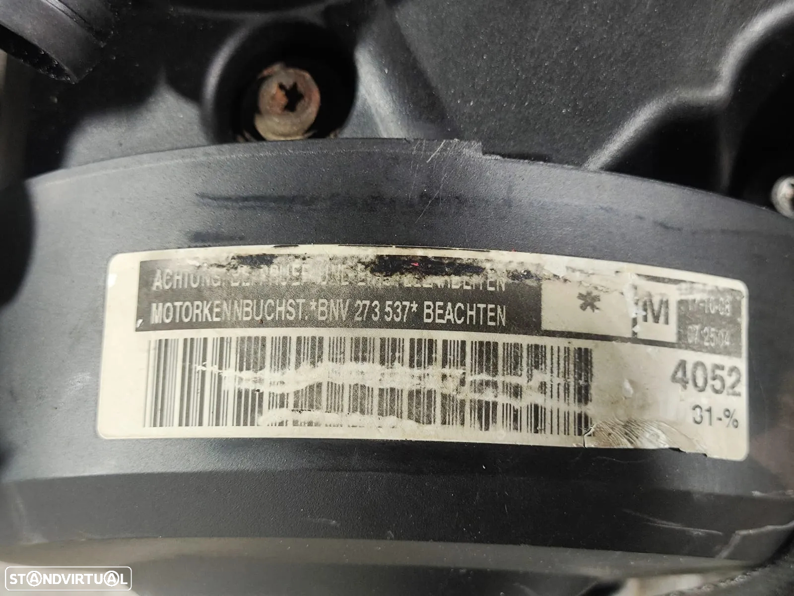 Motor Completo VWAG 1.4 TDI 6v 80cv BNV - 8