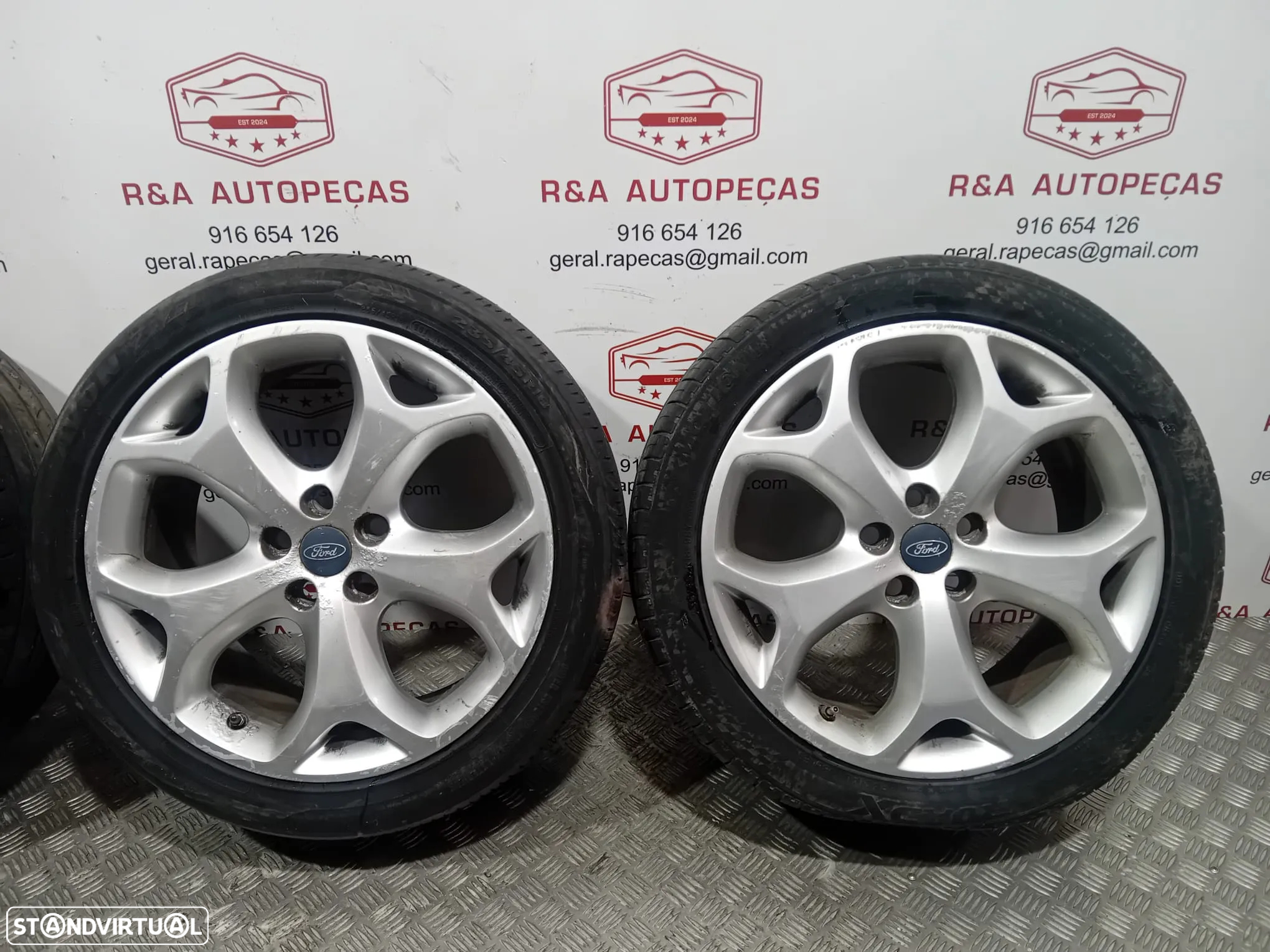 Jantes Ford Originais 18  Proveniente de um S-Max Titanium - 8