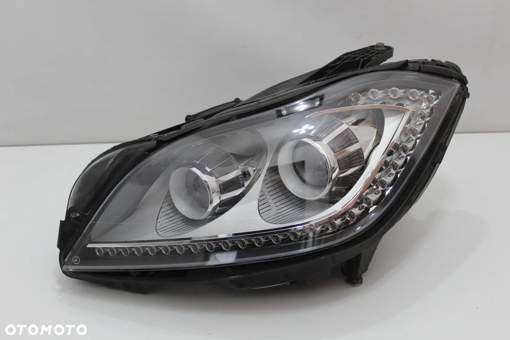 Reflektor lewy bi-xenon + LED lampa lewa OE Mercedes W218 CLS 11r Europa - 17