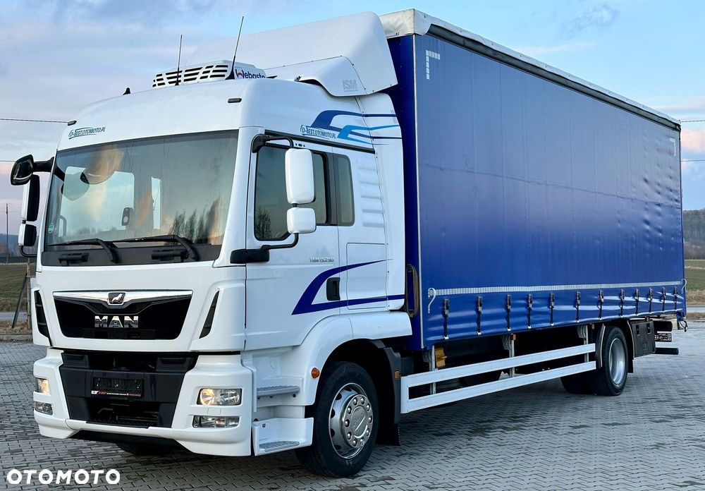 MAN TGM 15.290 / FIRANKA / 20 EUROPALET / AUTOMAT / SYPIALKA / DMC 16 T / 8 400 KG ŁADOWNOŚĆ - 2