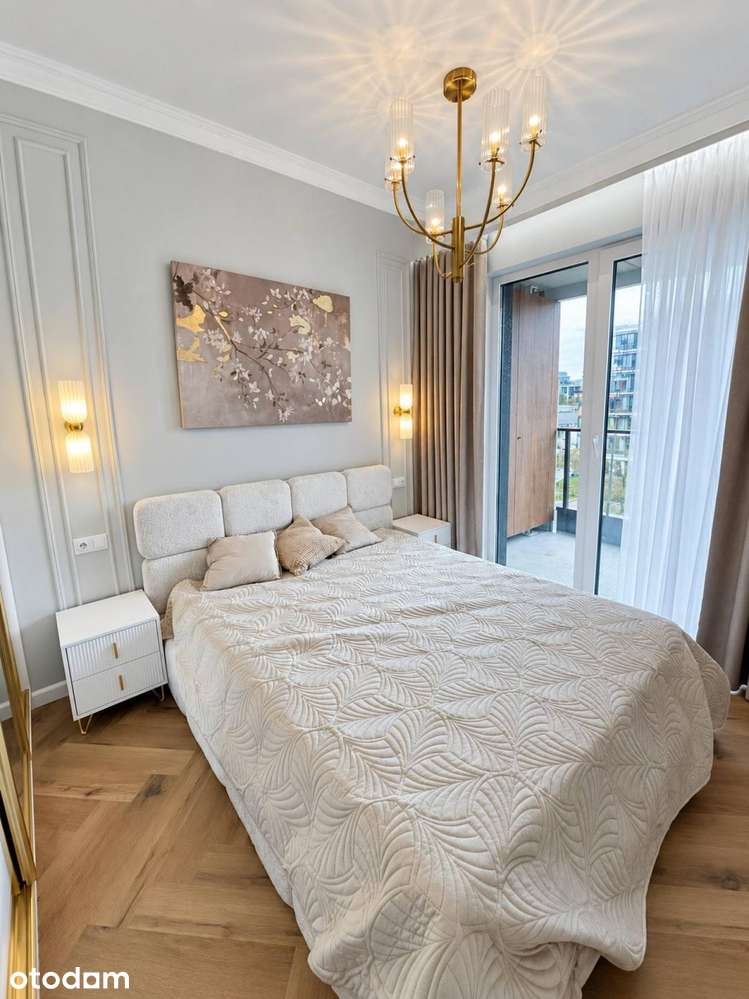 Nowoczesne, 2-pok mieszkanie 42 m² | Pierwszy najem | Modern Mokotów